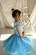 Сукня Кенді блакитна для дівчинки від Mini Queenie &mdash; вигляд 3