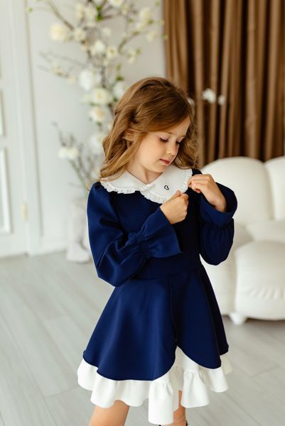 Сукня Айворі міні для дівчинки &mdash; Mini Queenie