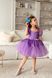 Сукня Аврора фіолетова для дівчинки від Mini Queenie &mdash; вигляд 4