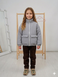Куртка демі Блум з кишенями для дівчинки від Mini Queenie &mdash; вигляд 3