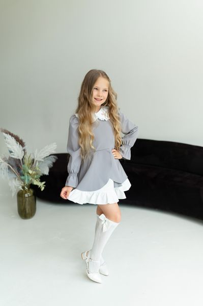 Сукня Айворі міні для дівчинки &mdash; Mini Queenie