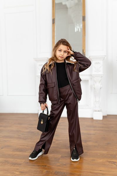 Штани кльош зі розрізами для дівчинки &mdash; Mini Queenie