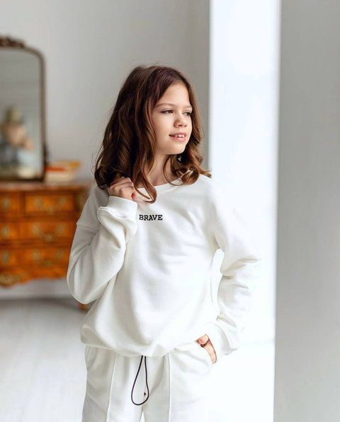 Спортивний костюм Be Brave для дівчинки &mdash; Mini Queenie