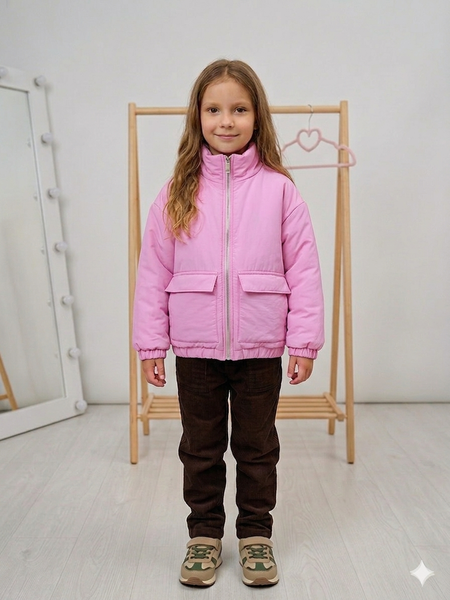 Куртка демі Блум з кишенями для дівчинки &mdash; Mini Queenie