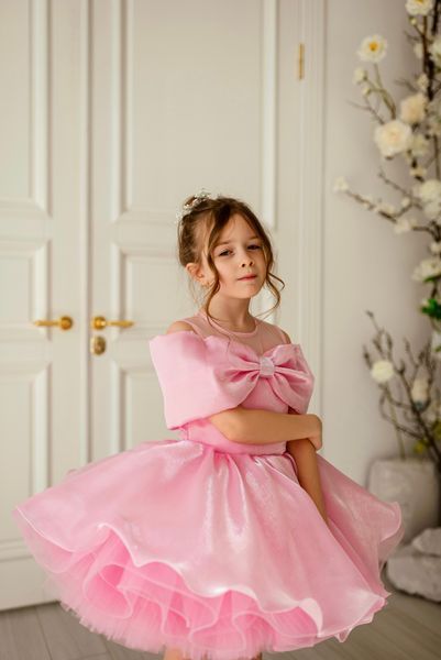 Сукня Мія рожева для дівчинки &mdash; Mini Queenie