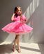 Сукня Адель рожева для дівчинки від Mini Queenie &mdash; вигляд 2
