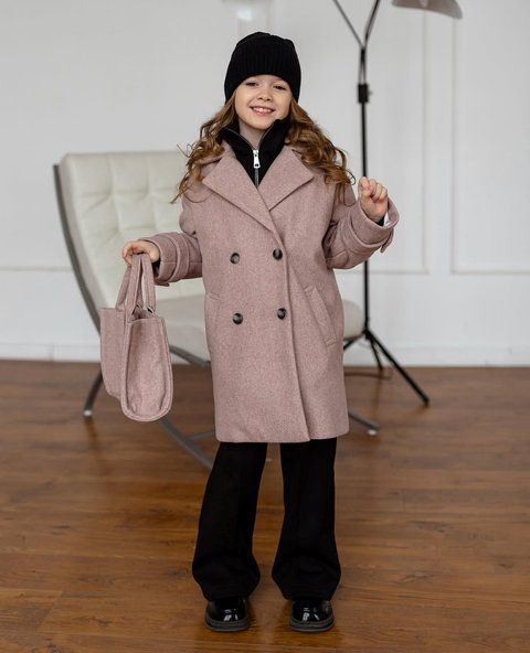 Пальто Фібі для дівчинки &mdash; Mini Queenie
