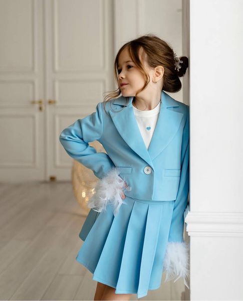 Костюм Трініті зі спідницею для дівчинки &mdash; Mini Queenie