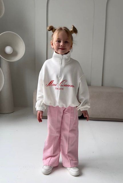 Спортивний костюм Мішель нью з накаткою MQ для дівчинки &mdash; Mini Queenie