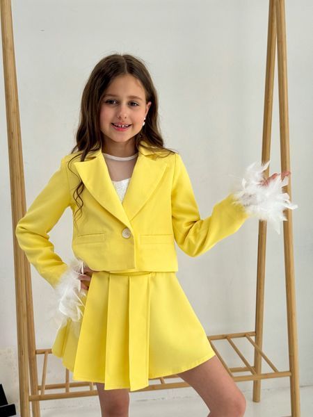 Костюм Трініті зі спідницею для дівчинки &mdash; Mini Queenie