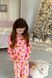Піжама Еліза принт капібара для дівчинки від Mini Queenie &mdash; вигляд 4