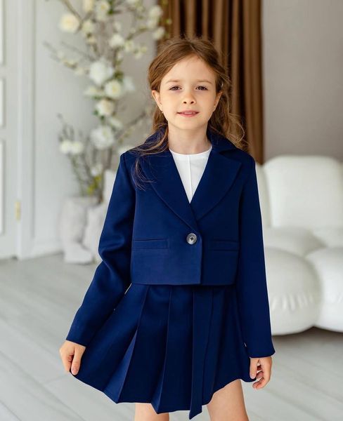 Піджак Трініті та спідниця для дівчинки &mdash; Mini Queenie