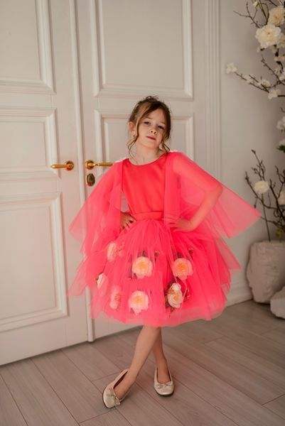 Сукня Піон зі крильцями для дівчинки &mdash; Mini Queenie