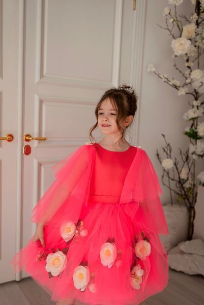 Сукня Піон зі крильцями для дівчинки &mdash; Mini Queenie