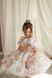 Сукня Адель органза із принтом для дівчинки від Mini Queenie &mdash; вигляд 4